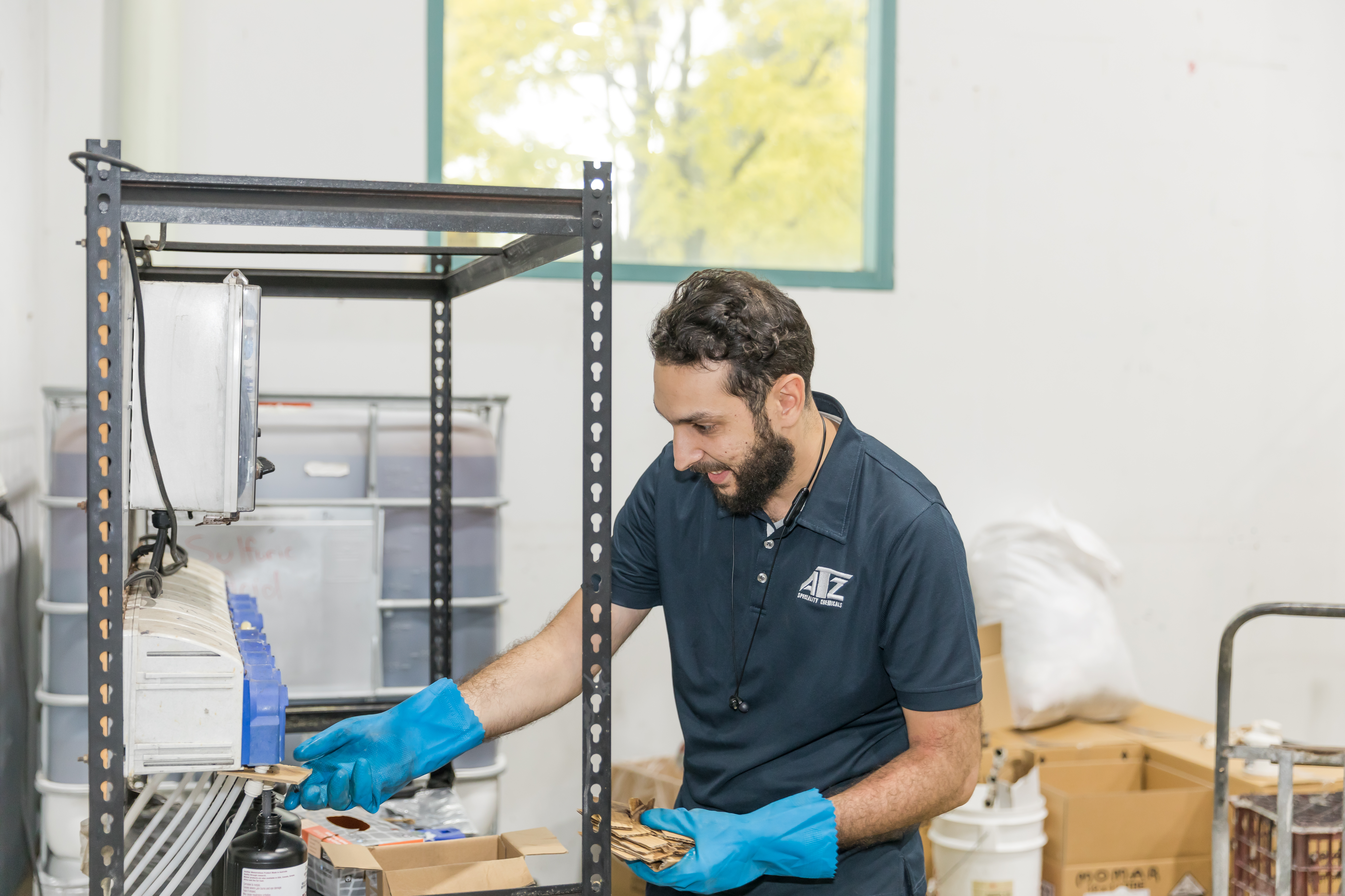 Servicing Filling Machine